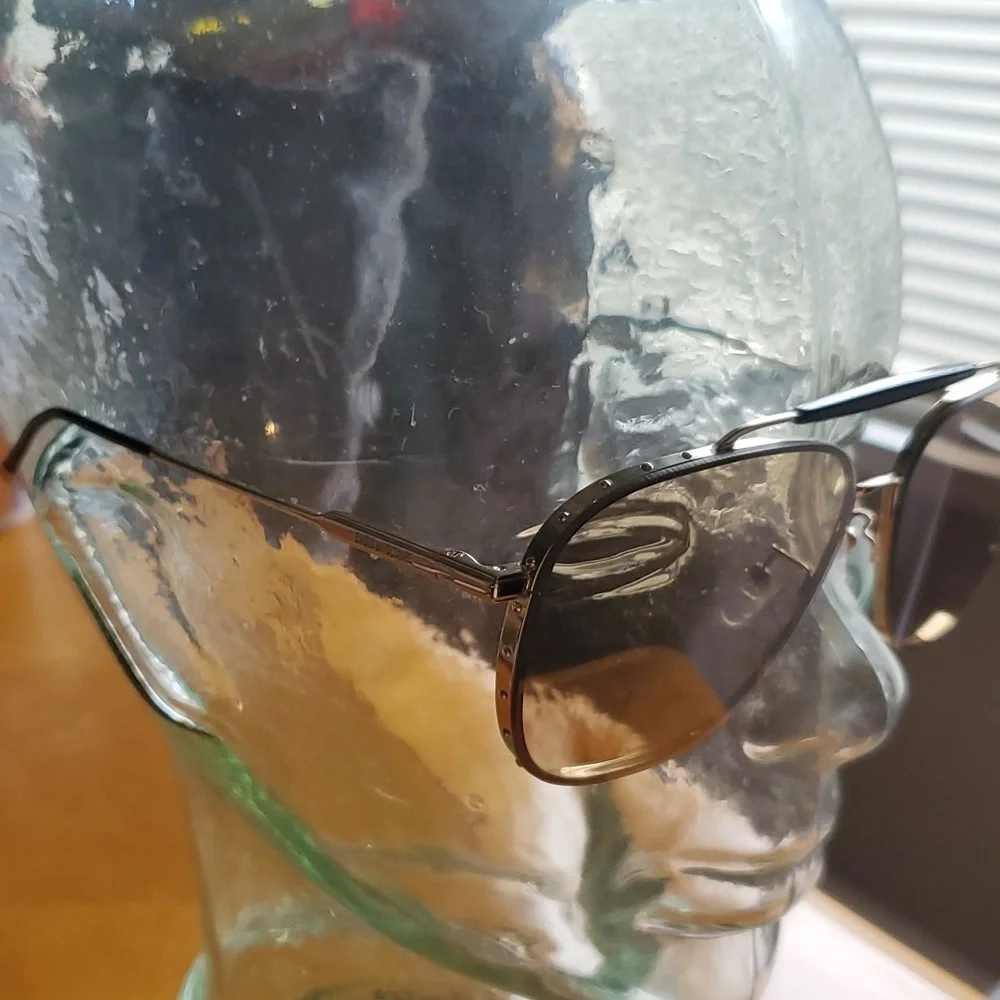 NEW Zadig & Voltaire Gold Aviator SZV233 Unisex Sunglasses